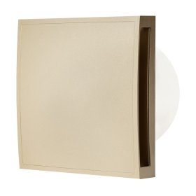 Buitinis ventiliatorius EUROPLAST E-Extra EET100G, d100 mm, su uždengimo dangčiu, aukso spalva