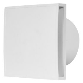 Buitinis ventiliatorius EUROPLAST E-Extra EET100T, d100 mm, su uždengimo dangčiu, laikmačiu