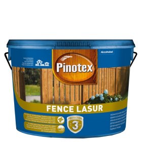 Medienos lazūra PINOTEX Fence Lasur, tikmedis, 10 l