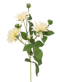 Dirbtinė gėlė jurginas NOVELLY HOME DY1-3210A, baltos sp., aukštis - 73 cm