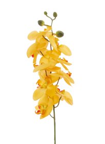 Dirbtinė gėlė orchidėja NOVELLY HOME FS-3343/BO/G, geltonos sp., aukštis - 89 cm