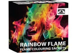 Ugnies vaivorykštė HANSA, priemonė įvairiaspalvei liepsnai išgauti, 5 vnt