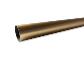 Karnizo vamzdis STOL-KAR Classic, skersmuo 19 mm, ilgis 2,4 m, matinio žalvario sp.