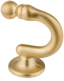 Laikiklis užuolaidai STOL-KAR Mini Kablys, matinio žalvario sp., pak./2 vnt.