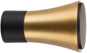 Užbaigimas karnizui STOL-KAR Vase, skersmuo 19 mm, metalinis, matinio žalvario sp.