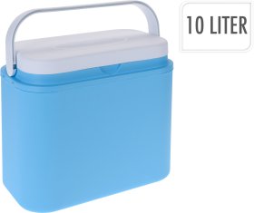Šaltkrepšis, 10 l, 33 x 20 x 25,5 cm., plastikas, mėlynas