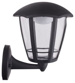 Lauko šviestuvas ORRO P6061S.L, 8 W LED, 4000 K, IP44, sieninis, juodos sp., A170620085
