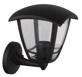 Lauko šviestuvas ORRO P6041S.E, E27, 1 x 60 W, IP44, sieninis, juodos sp., A170620090