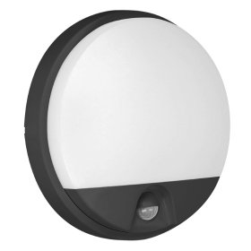 Lauko šviestuvas ORNO Agat, LED 15W, su PIR judesio davikliu, IP54, 230V, 4000K, 1200 lm, sieninis, baltos/juodos spalvos, OR-OP-6112BLPMR4
