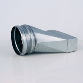 Ventiliacijos perėjimas, 5TN15D10, su D100 atšaka, cinkuotas