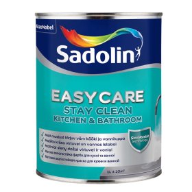 Vandeniniai sienų dažai SADOLIN Easycare Kitchen&Bathroom, 1 l, BW bazė