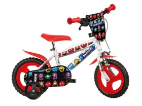 Vaikiškas dviratis MTB BOY MONSTERS, su pagalbiniais ratukais, dydis 12