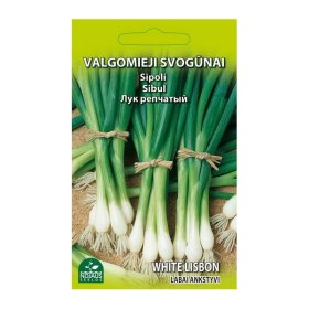 Daržovių sėklos, svogūnai valgomieji White Lisbon, 2 g., 0674