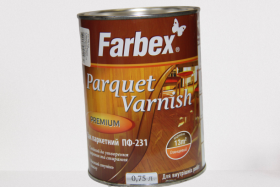 Parketinis lakas FARBEX Pf-231, 0,75 l, blizgus