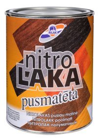 Lakas RILAK Nitro Laka, 0,9 l, pusiau matinis, greitai džiūstantis