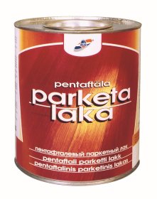 Pentaftalinis parketo lakas RILAK, 0,9 l, blizgus