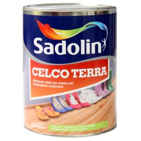 Medinių grindų lakas SADOLIN Celco Terra 20, 1 l, pusiau matinis