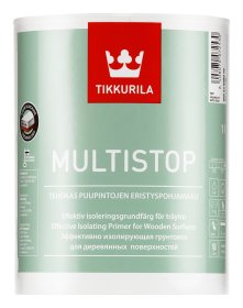 Medienos gruntas nuo sakų TIKKURILA Multistop, 1 l