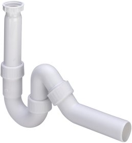 Sifonas plautuvei VIEGA 104634, 1'1/2 x 40 mm, vamzdelinis, be ventilio, kilmės šalis Vokietija