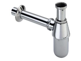 Sifonas praustuvui VIEGA 100674, 11/4 x 32 mm, butelinis, be ventilio, chromuotas, Vokietija