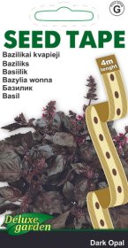 Prieskonių sėklos, bazilikai kvapieji Dark Opal, 4 m, 2739, G