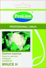 Daržovių sėklos, PROLINE žiediniai kopūstai Bruce H, 15 s., D