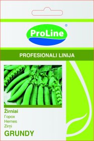 Daržovių sėklos, PROLINE žirniai Grundy, 50 s., A