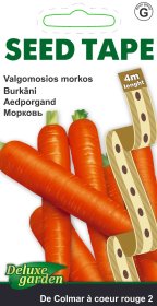 Daržovių sėklos, morkos valgomosios De Colmar a coeur rrouge, 4 m, 1047, G