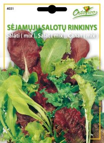 Daržovių sėklos, ORTOVIVO salotų mišinys Di lattughe da taglio rosse e blonde, 4 g., C