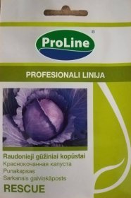 Daržovių sėklos, PROLINE raudongūžiai kopūstai Rescue H, 20 s., C