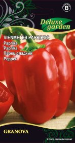 Daržovių sėklos, paprikos vienmetės Granova, 0,2 g, 4260, B