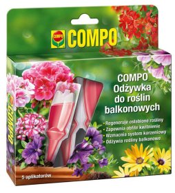 Trąšos balkoninėms gėlėms COMPO, kapsulėse, 5 x 30 ml