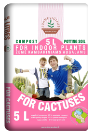 Kompostinė žemė kaktusams, 5 l