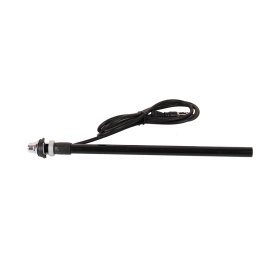 Automobilio antena ALBURNUS, į sparną, ištraukiama, užsukama, ilgis 99 cm, chrominė spalva