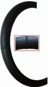 Vairo užvalkalas ALBURNUS, skersmuo - 370 / 390 mm, juoda spalva