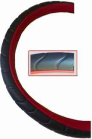 Vairo užvalkalas ALBURNUS, skersmuo - 370 / 390 mm, juoda spalva