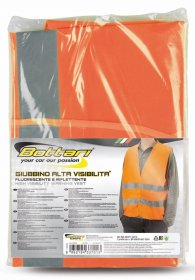 Šviesą atspindinti liemenė BOTTARI, oranžinė spalva