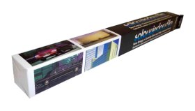 Langų tamsinimo plėvelė ALBURNUS M50BLACk, Matmenys 50 x 300 cm, juoda