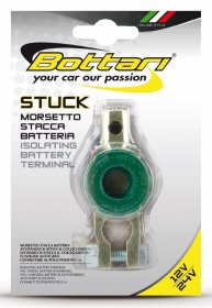 Akumuliatoriaus gnybtai BOTTARI Stuck, izoliuotas
