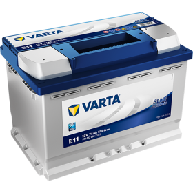 Akumuliatorius VARTA, BLUE dynamic E11, 12 V, 74 Ah, 680 A, 278 x 175 x 190 mm