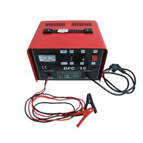 Akumuliatoriaus įkroviklis ALBURNUS DFC-15, 15A, 12-24V, max akumu. talpa 150Ah, 1 m. garantija, skirtas tradiciniams švino akum. su skystuoju elektrolitu(Pb Wet)