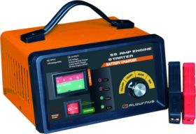 Akumuliatoriaus įkroviklis ALBURNUS DFA-9016, 6-12V, su automobilio užvedimo funkcija, automatinis, 1 m. garantija