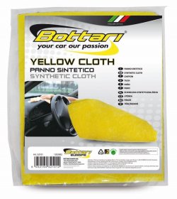 Automobilinė šluostė BOTTARI Yellow Cloth, sintetinė, geltona