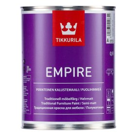 Tiksotropiniai dažai baldams TIKKURILA Empire, C bazė, 0,9 l
