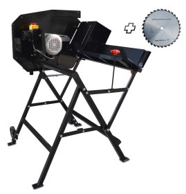 Stacionarus rastų pjūklas ELEM Technic, galia 2200 W, pjovimo diametras iki 135 mm., pjovimo diskas 405 mm