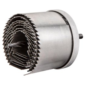 Grąžtai-karūnos medžiui TOP TOOLS 60H972, gipskartoniui skylėms, skersmuo 26-63 mm x 43 mm, 2",7 vnt.