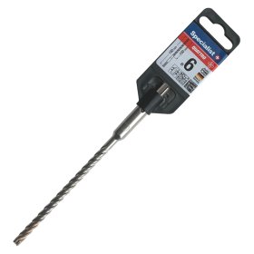 Trigubas grąžtas SPECIALIST+ Armature, armuotam betonui, SDS+ 6 x 100 x 160 mm.