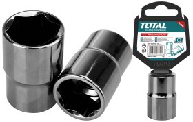 Šešiakampė galvutė TOTAL, CR-V(50BV30), 1/2", 32 mm, ilgis 38 mm, THTST12321