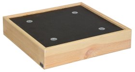 Padėklas vazonui WAGNER, iš pušies "GH0060", išmatavimai 380x380mm.