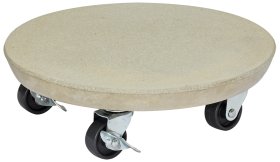 Padėklas vazonui WAGNER, iš šviesaus akmens "GH0900", skersmuo 28cm.